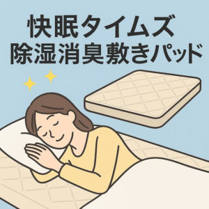 快眠タイムズ 除湿消臭敷きパッド